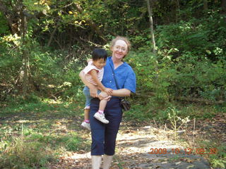 409 6nc. Norristown farm park - Betsy carrying Cecelia